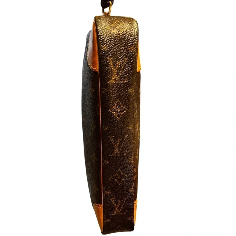 Louis Vuitton Marley Wristlet Clutch Monogram PM Dragonne Circa 2002